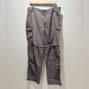 CABELA’S • Men’s Hiking Outdoor Zip Tear Away Cargo Pants Size 38x32